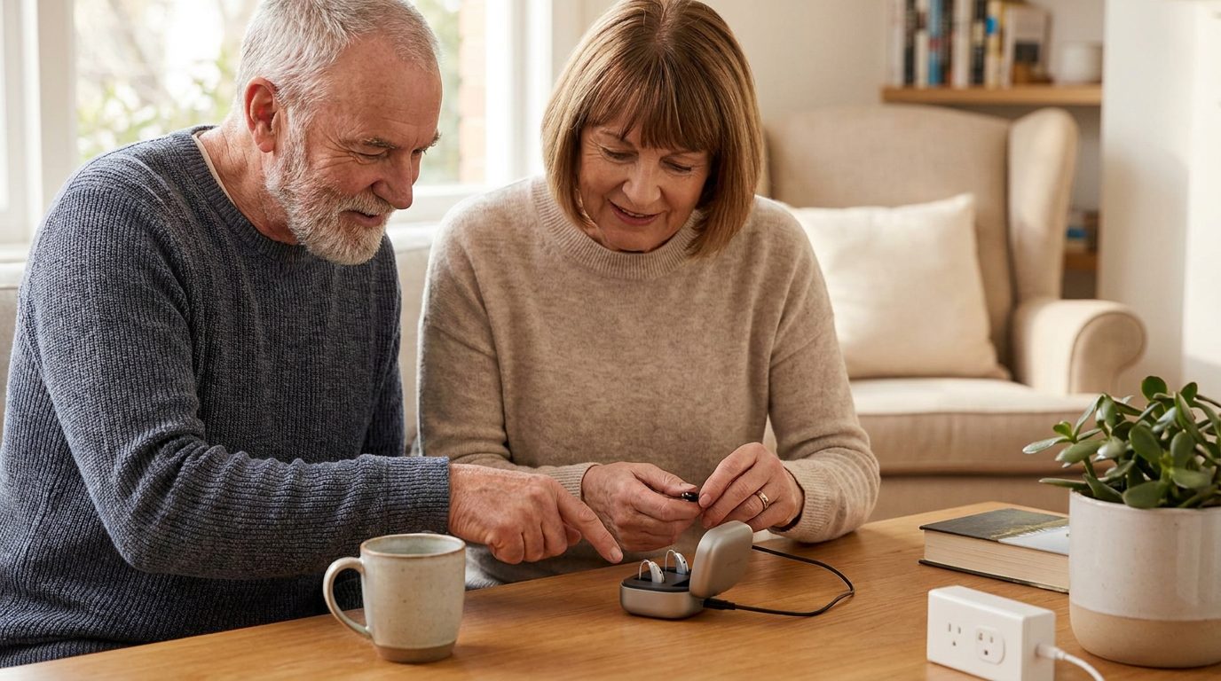 Rechargeable Hearing Aids Explained at Hearing Help, Newport